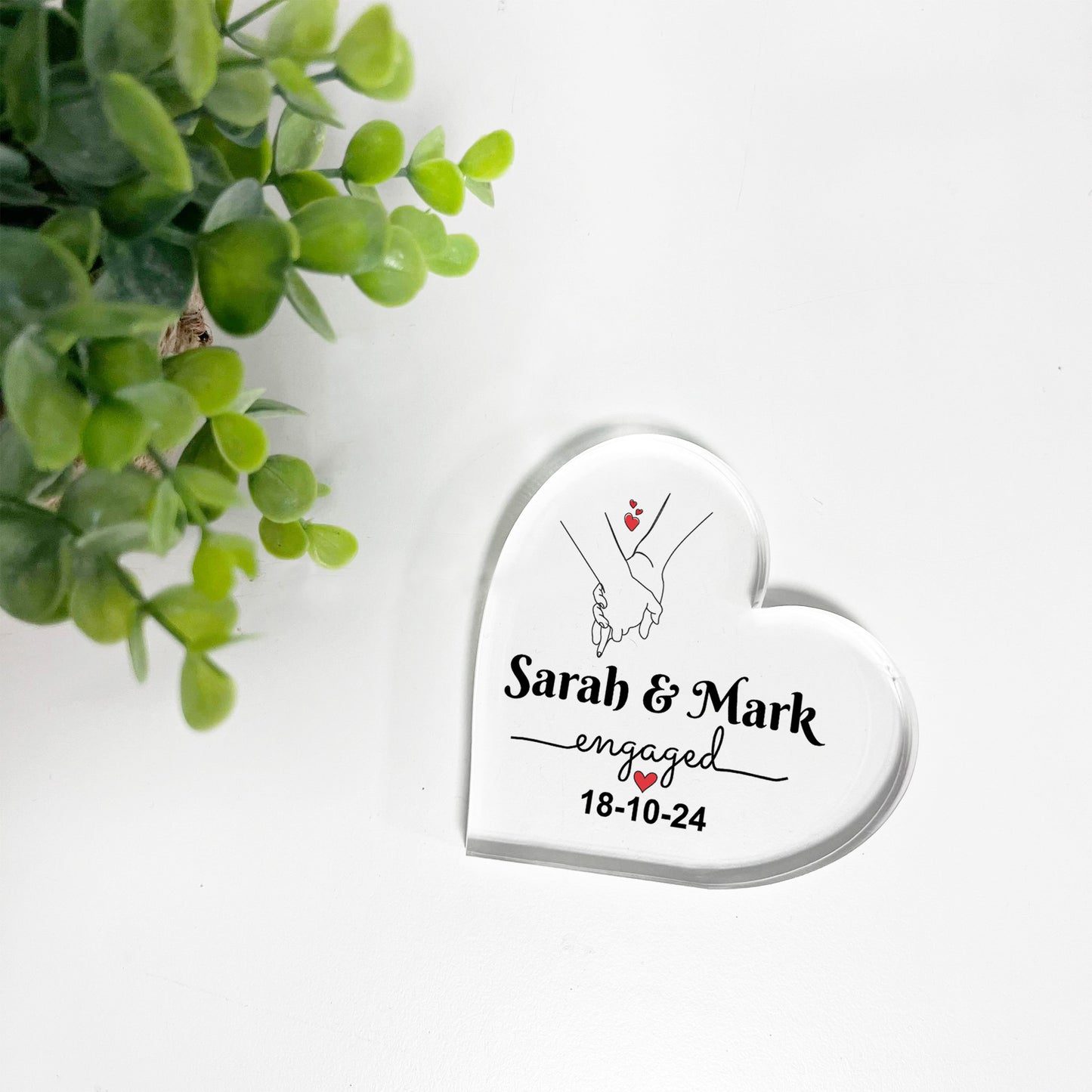 Personalised Engagement Gifts For Couples Congratulations Gift