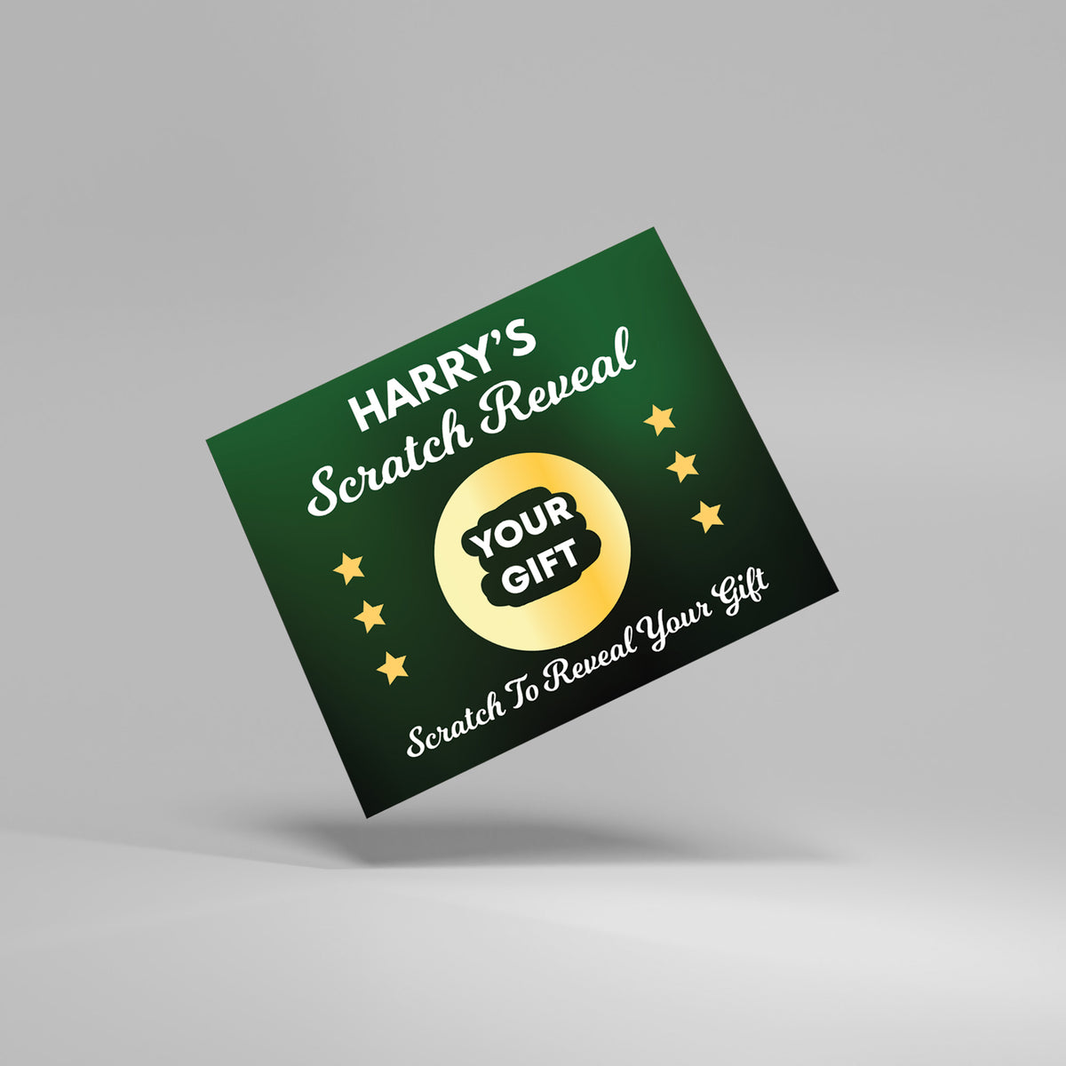 Personalised Scratch Reveal Surprise Card For Son Brother Dad