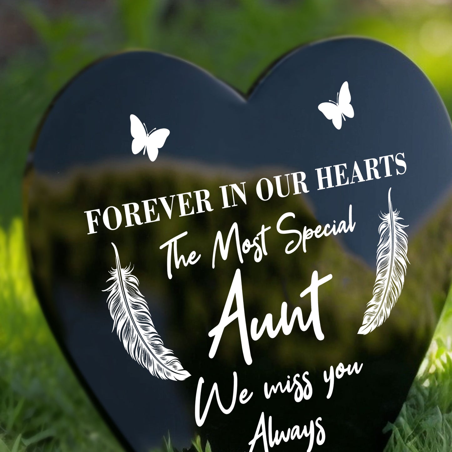 Personalised Auntie Memorial Grave Stake Graveside Memorial