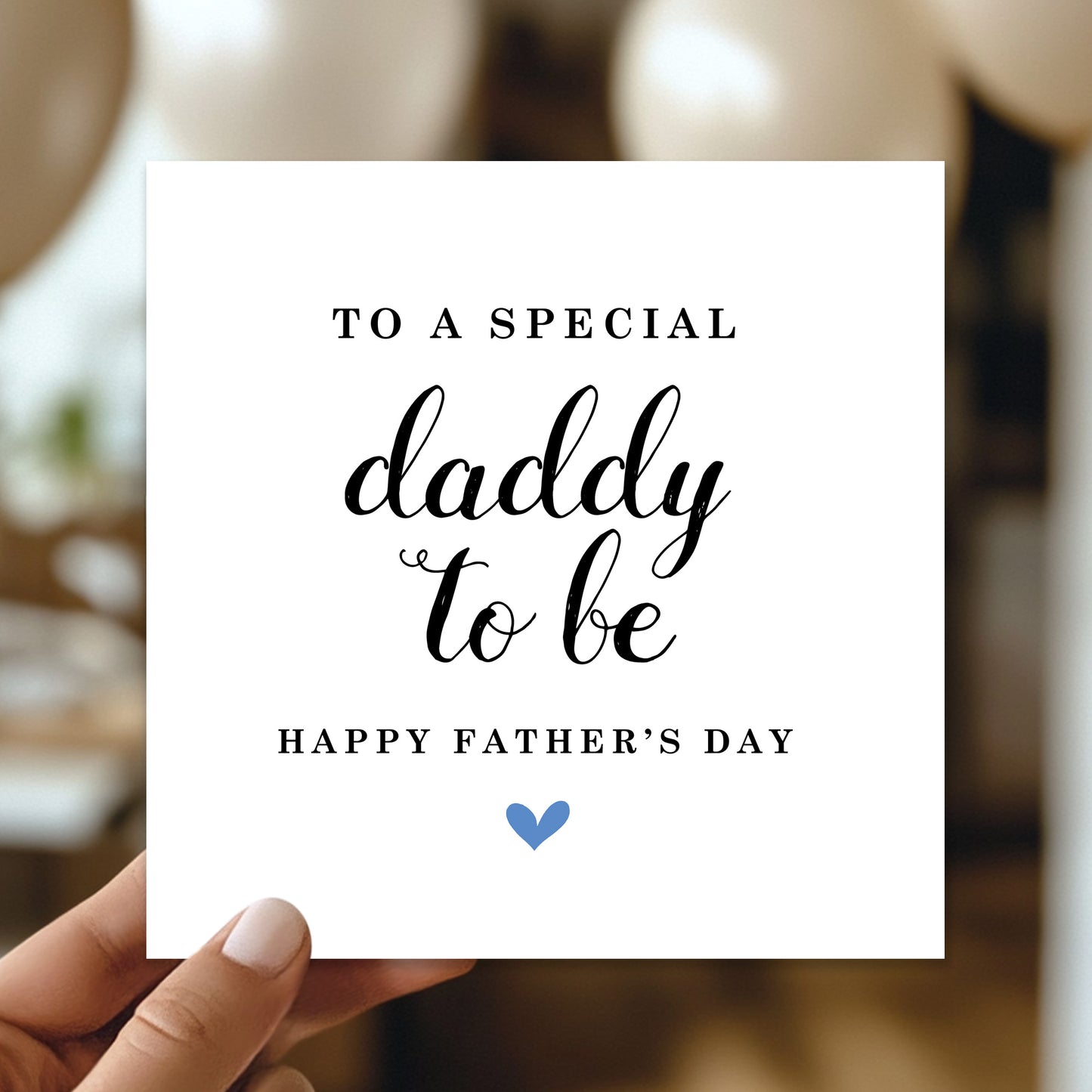 Daddy To Be Father's Day Card For New Dad Newborn Fathers Day