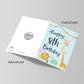 8th Birthday Jungle Animals Card for Girls Boys 8 Year Old Child