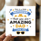 Dad Card For Fathers Day With Envelope Included Birthday Card