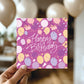 Happy Birthday Card For Female Mum Nan Friend Colleague