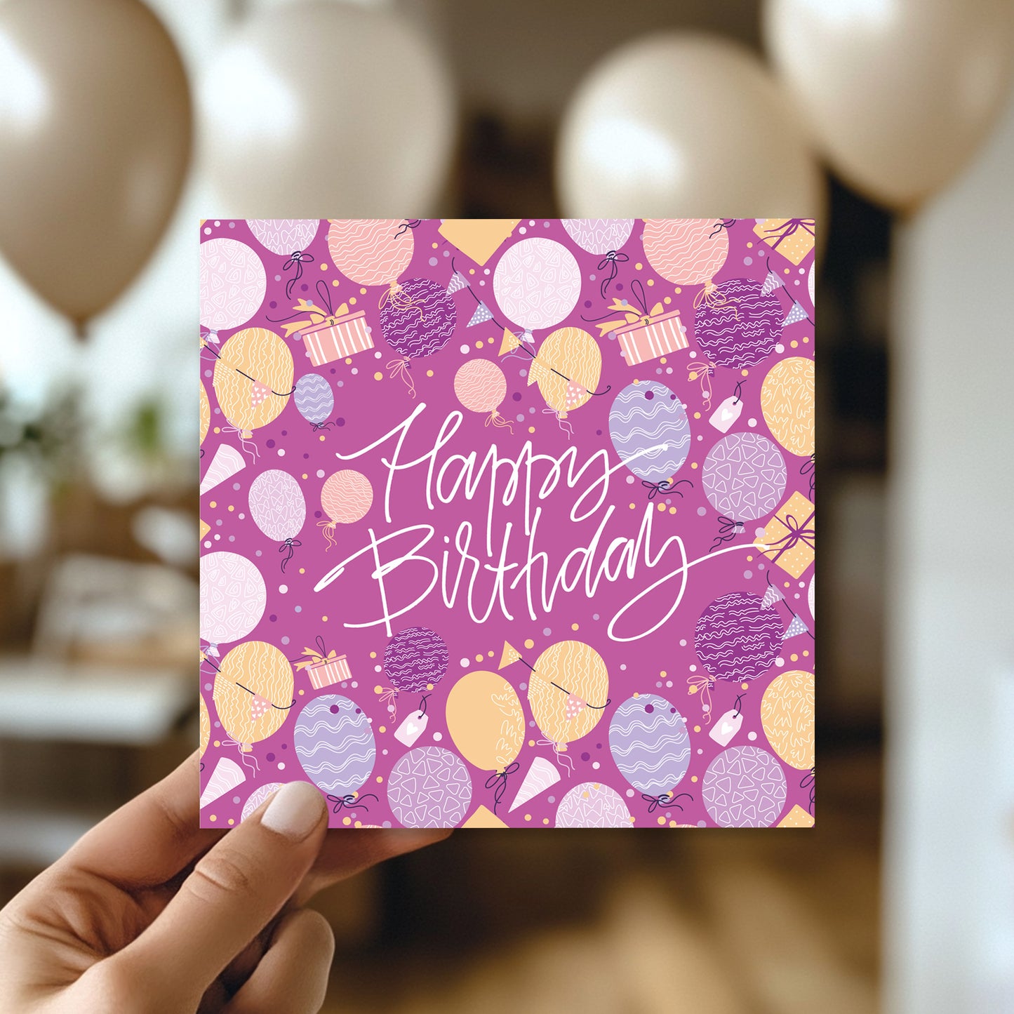Happy Birthday Card For Female Mum Nan Friend Colleague