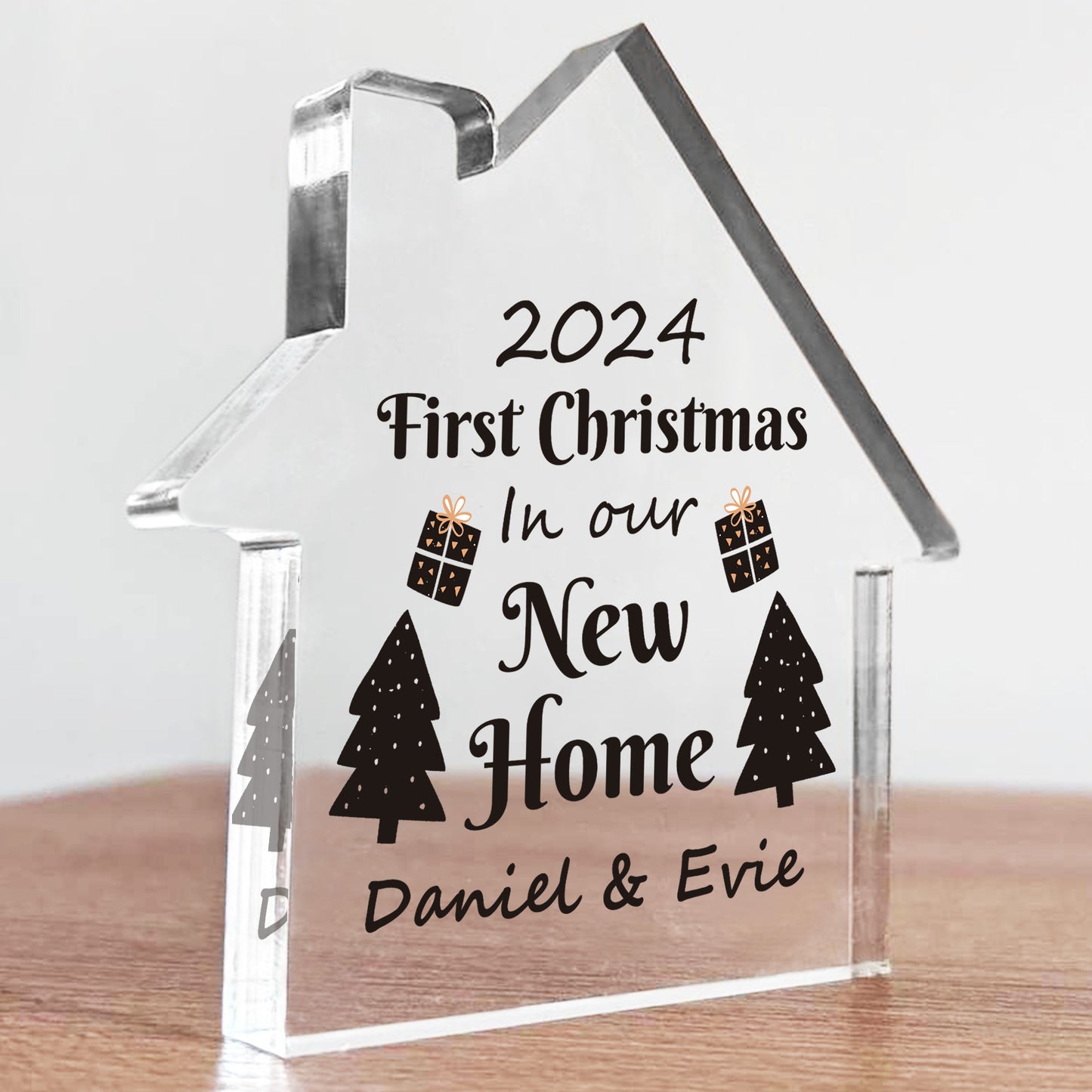 Personalised First Christmas In Our New Home Gifts for Friends