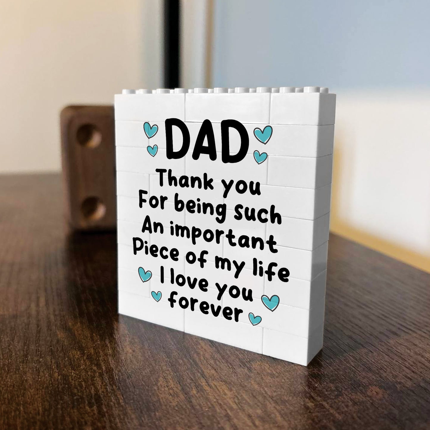 Dad Gift Building Block Puzzle Gift Thank You Gifts For Him Dad