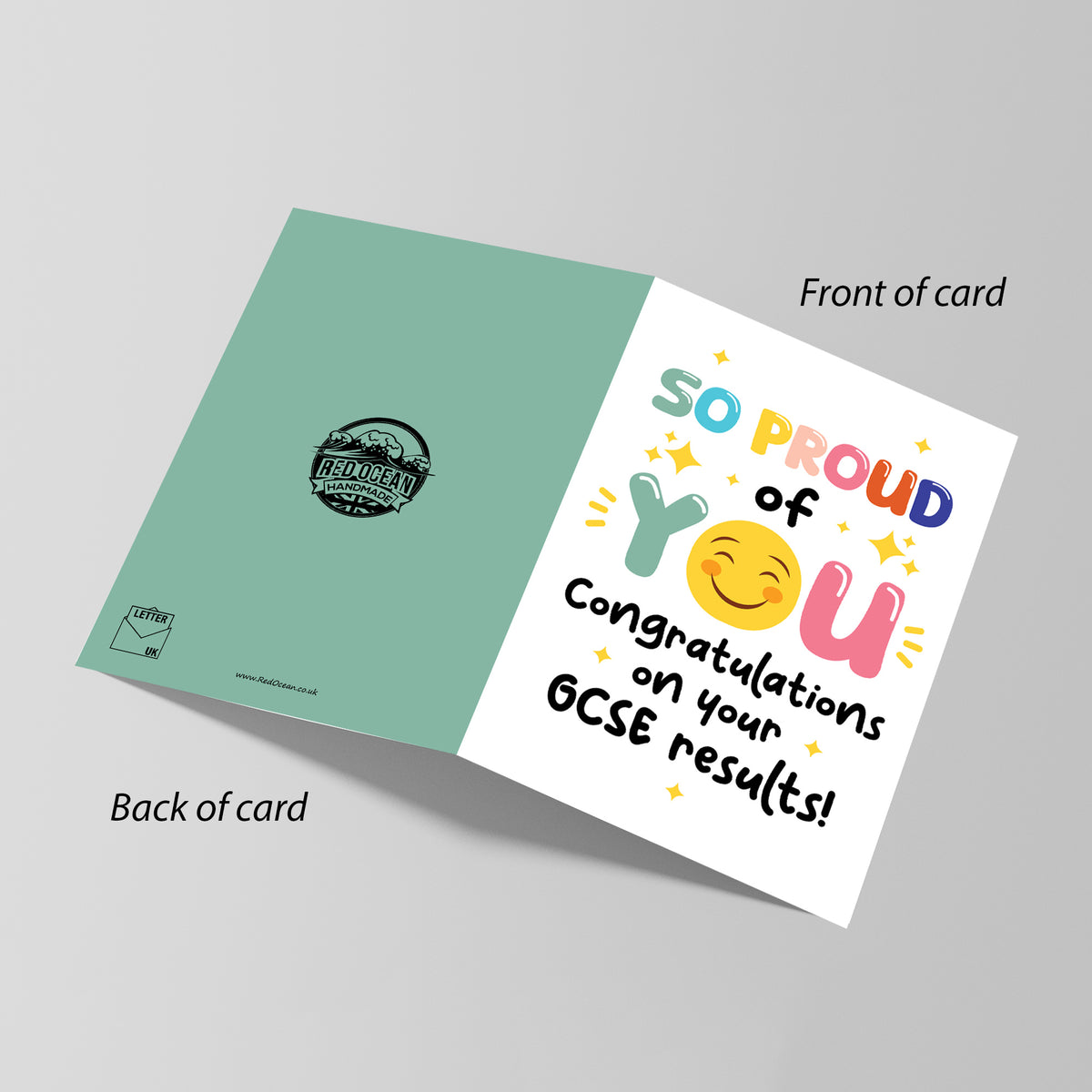 GCSE Results Congratulations Card Well Done Card Son Daughter