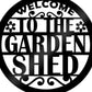 Garden Shed Sign For Garden Signs For Outside Acrylic Plaque