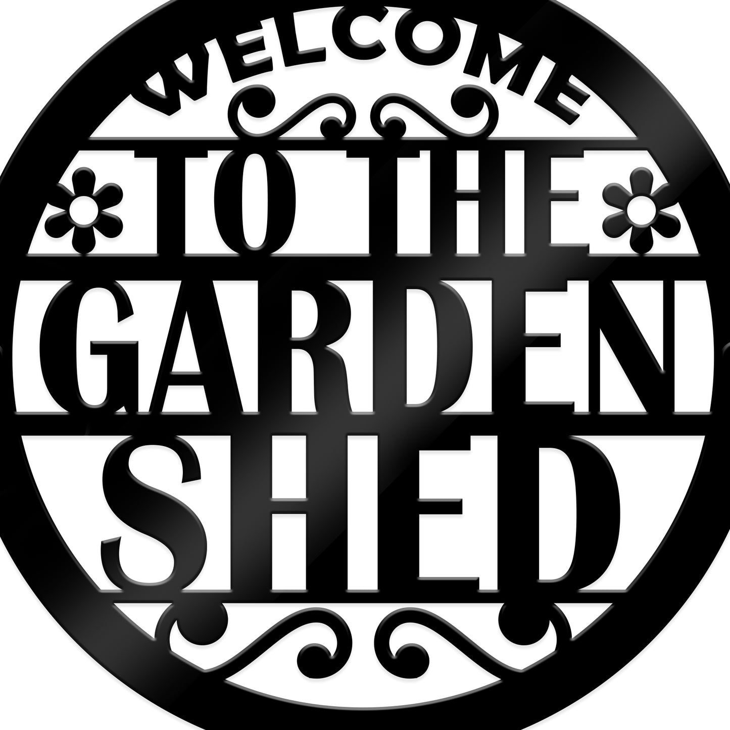 Garden Shed Sign For Garden Signs For Outside Acrylic Plaque