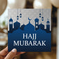Hajj Mubarak Blessings Card Dua Kaaba Muslim Islamic Cards