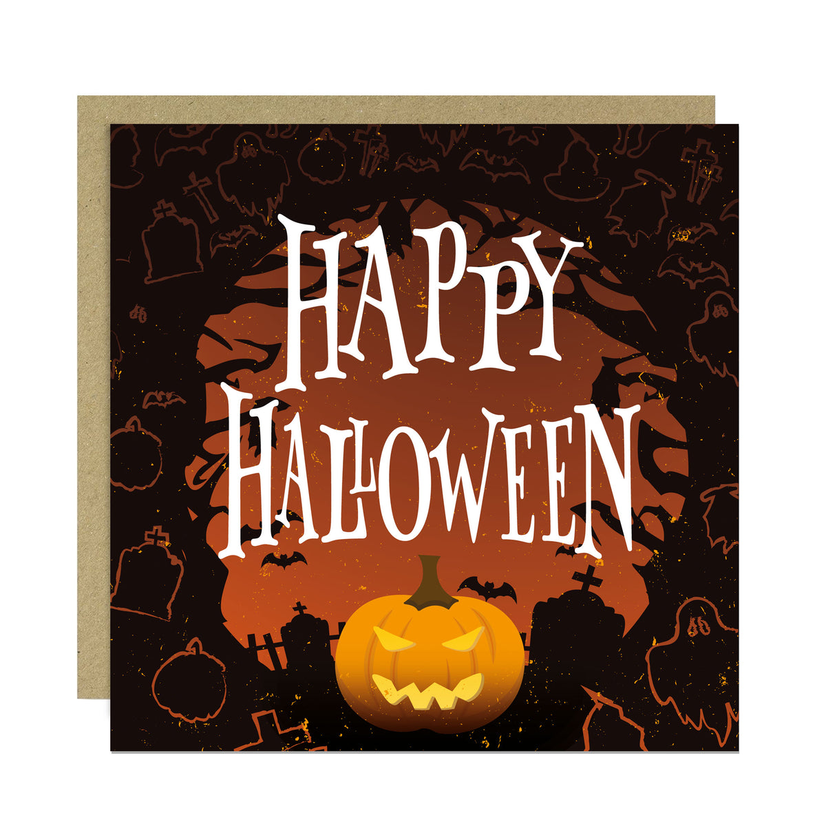 Halloween Cards Multipack of 6 Greetings Cards With Envelopes