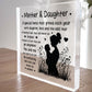 Mother And Daughter Plaque Mum Daughter Mum Gifts From Daughter