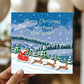 Christmas and New Year Card For Friend Family Happy Christmas