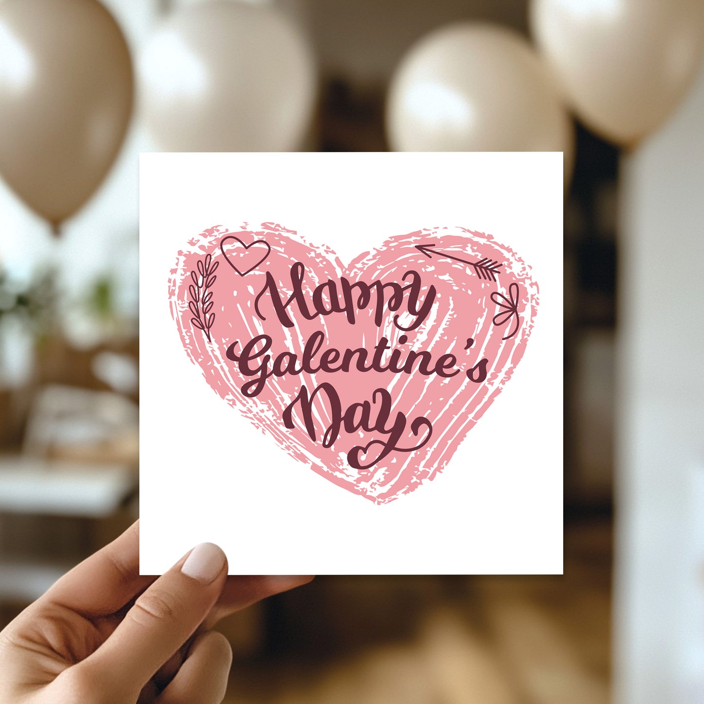 Valentines Day Cards For Best Friend, Happy Galentines Day Card
