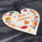 Hello Autumn Sign Hello Autumn Gifts Autumn House Decor