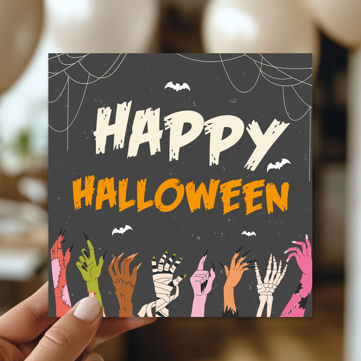 Spooky Halloween Card For Friend Daughter Son Couple
