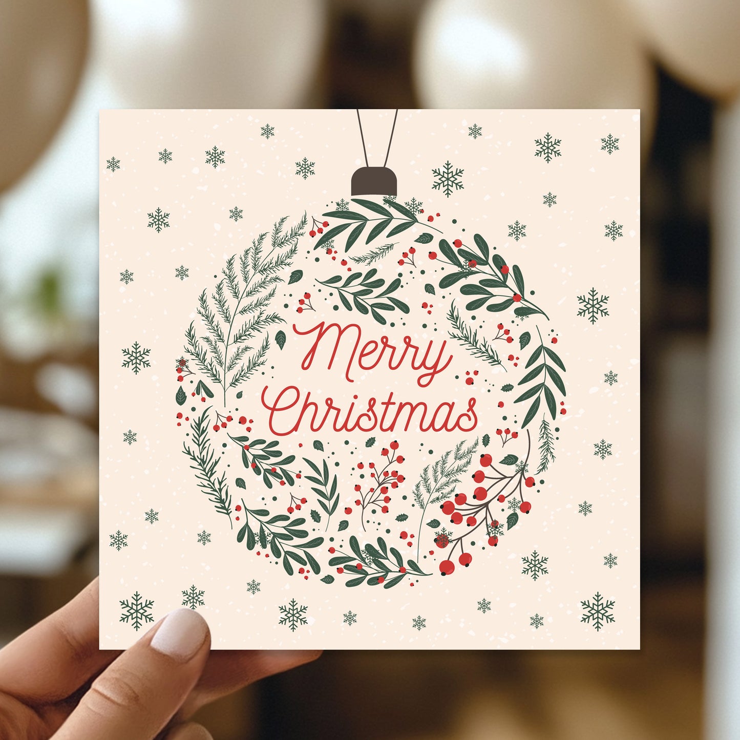 Christmas Card For Him Her Merry Christmas Card For Friends Fam