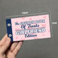 Girlfriend Coupon Book Novelty Gift For Her Couples Christmas