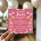 Mothers Day Card Poem Card For Mum Mother To A Beautiful Mum