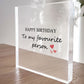Favourite Person Birthday Gift Boyfriend Birthday Gift Cute