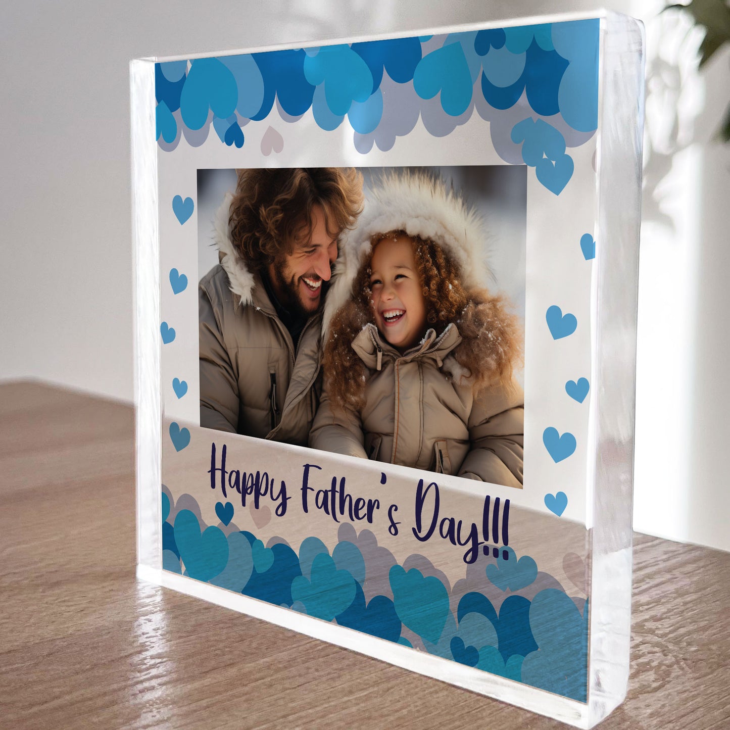 Dad Gift For Fathers Day Photo Plaque Personalised Dad Gifts