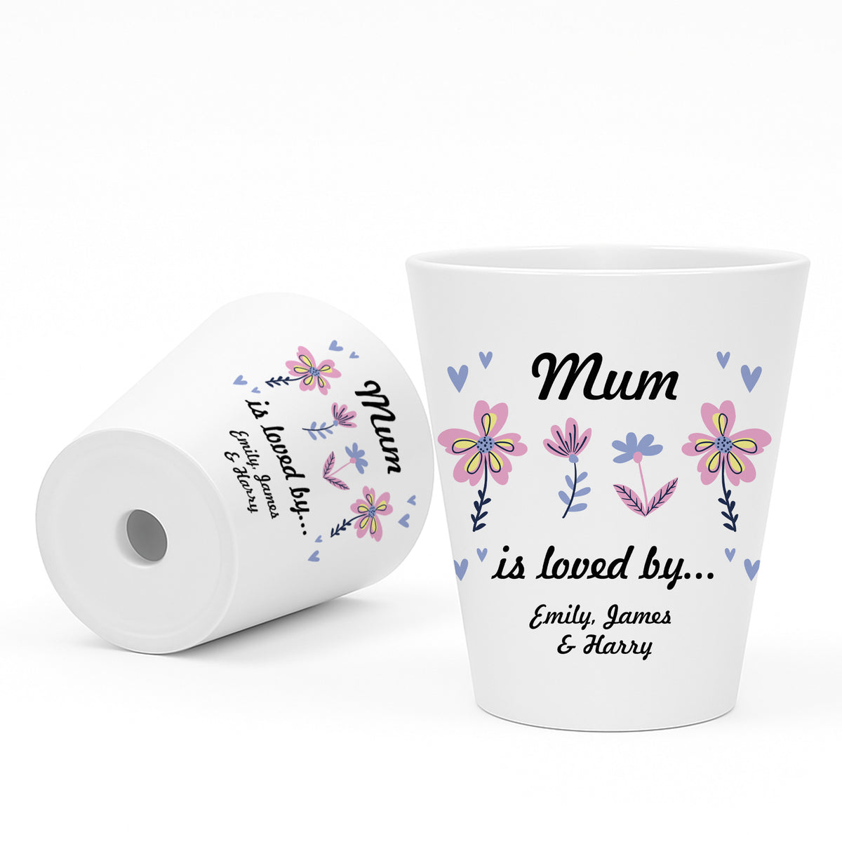 Mum Gifts Personalised Mum Plant Pot Mum Is Loved By Gifts