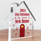 New Home Gift First Christmas in New Home Decoration Acrylic