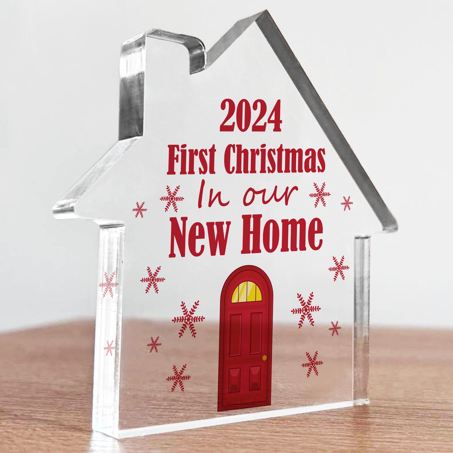 New Home Gift First Christmas in New Home Decoration Acrylic