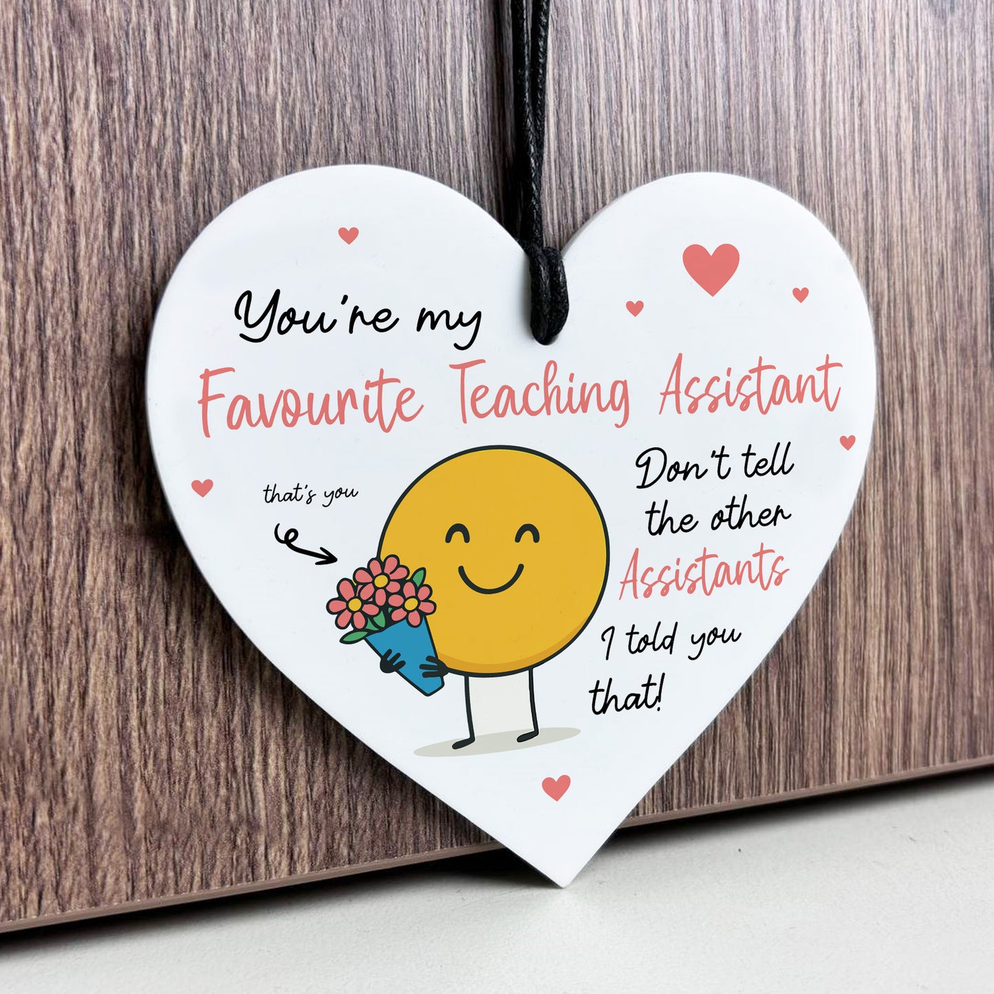 Gift For Favourite Teaching Assistant Teacher Plaque Thank You