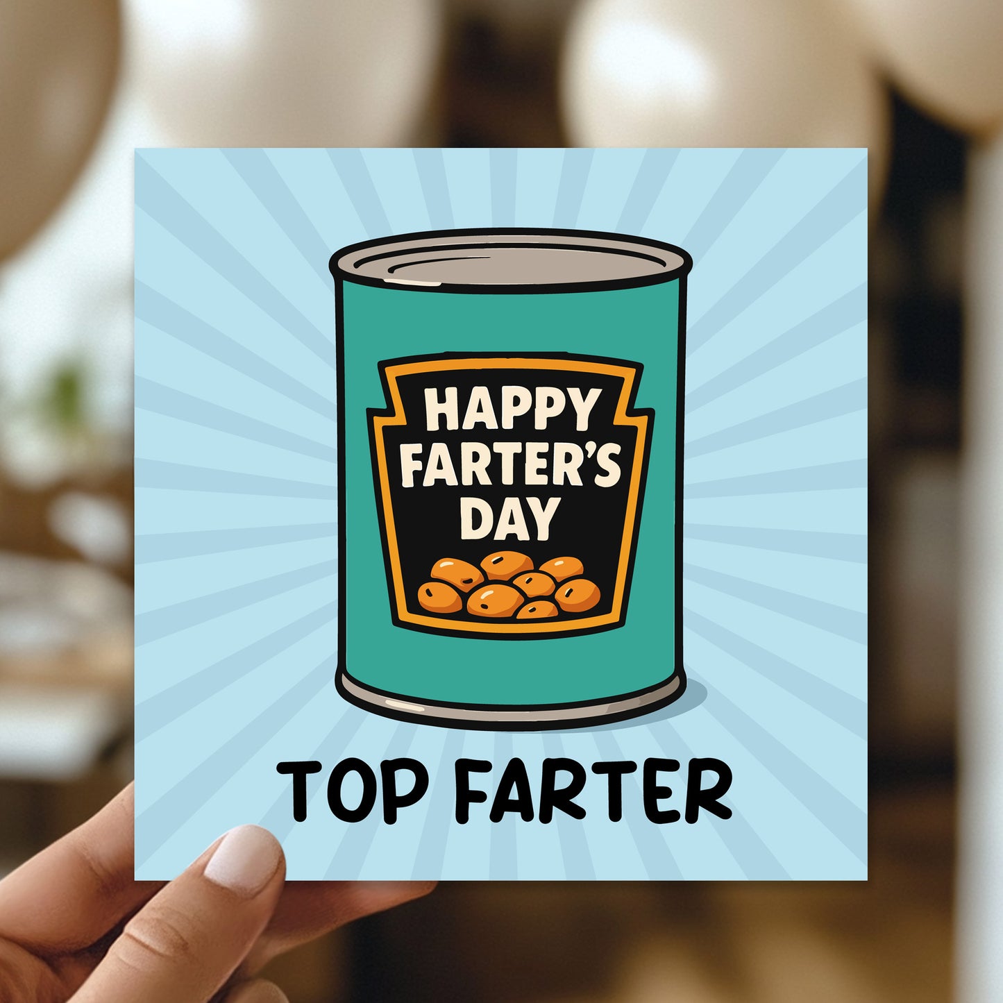 Funny Cards For Dad For Fathers Day TOP FARTER Dad Card