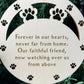 Dog Memory Christmas Wooden Engraved Bauble Pet Puppy Memorial