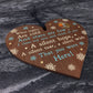 Christmas Memorial Tree Decoration Bauble Remembrance Plaque