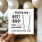 Funny 2nd Anniversary Card For Husband Bud Cotton Anniversary