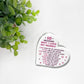 Mummy Gifts From Son Mother And Daughter Gifts Acrylic Heart