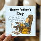 Cards For Dad For Fathers Day Funny Joke Dad Card With Envelope