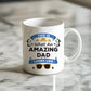 Amazing Grandad Mug and Coaster Set Gift For Fathers Day