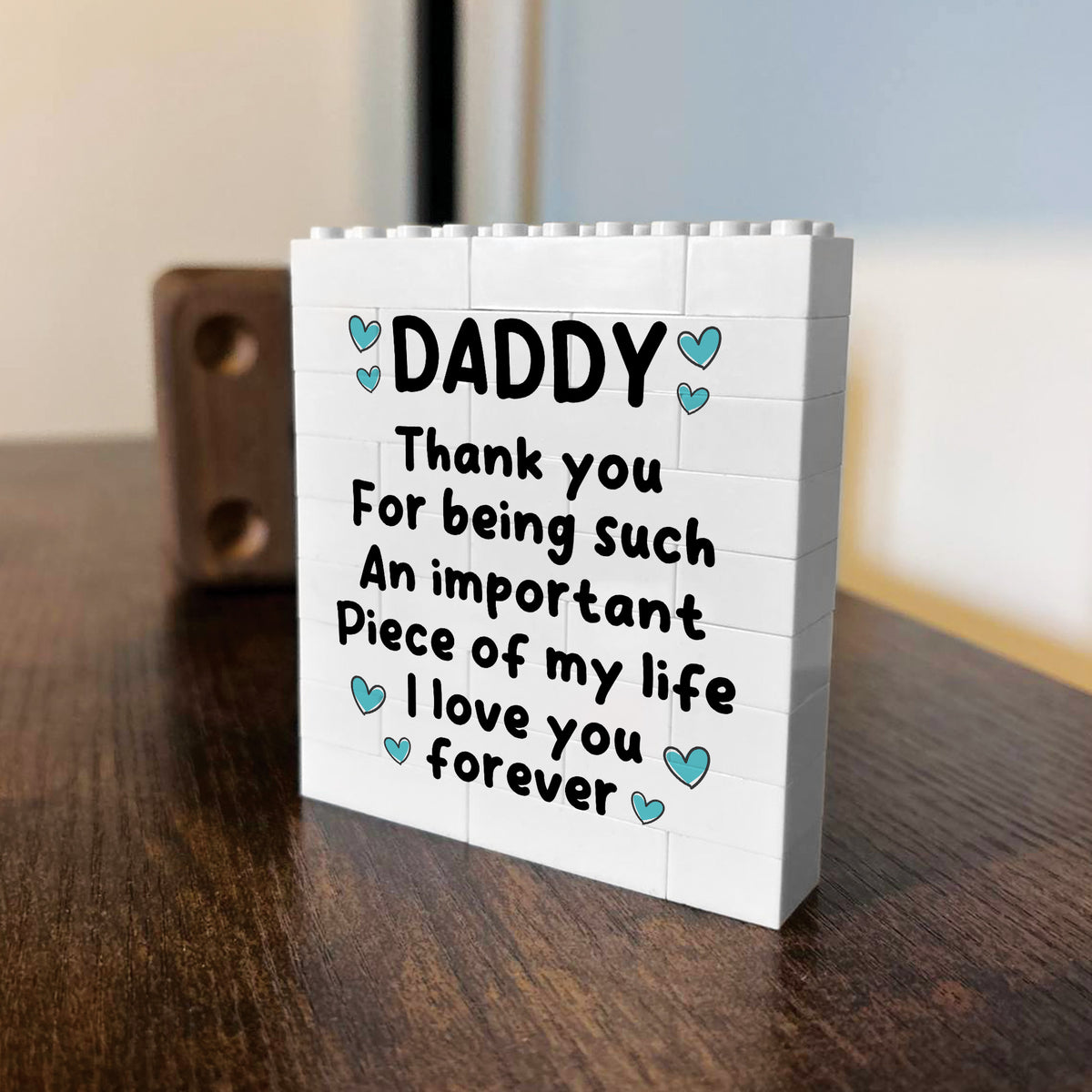 Daddy Gift Building Block Puzzle Gift Thank You Gifts For Him