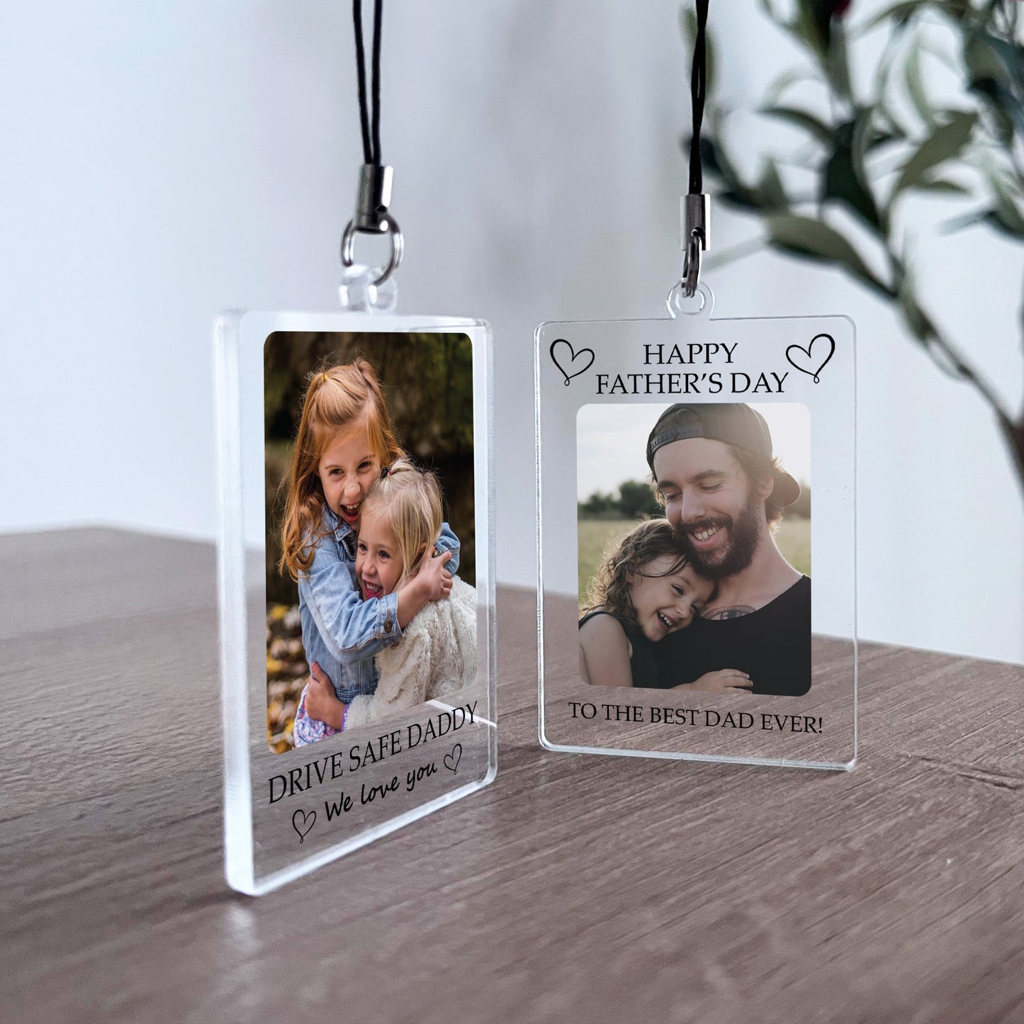 Personalised Fathers Day Gifts For Dad Photo Keyring Dad Gifts