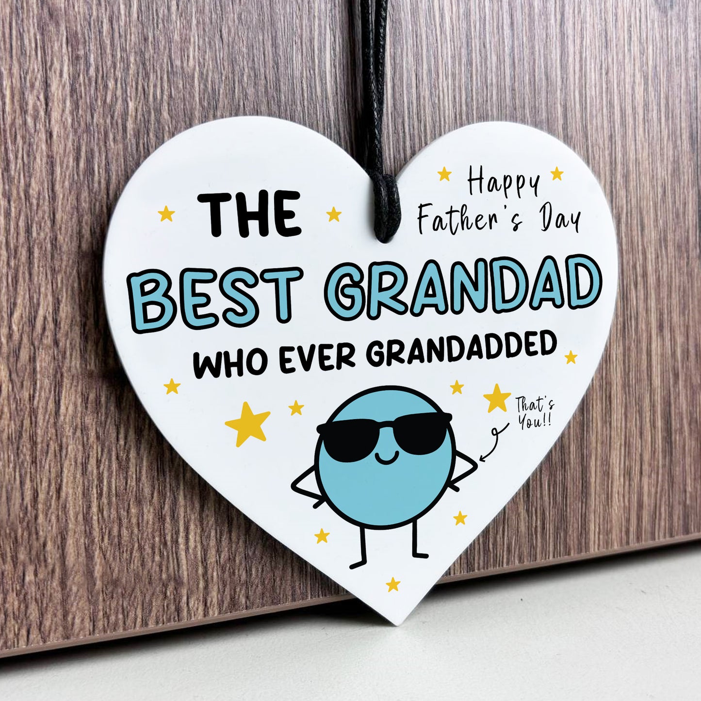 Fathers Day Gift For Grandad BEST GRANDAD Whoever Grandadded