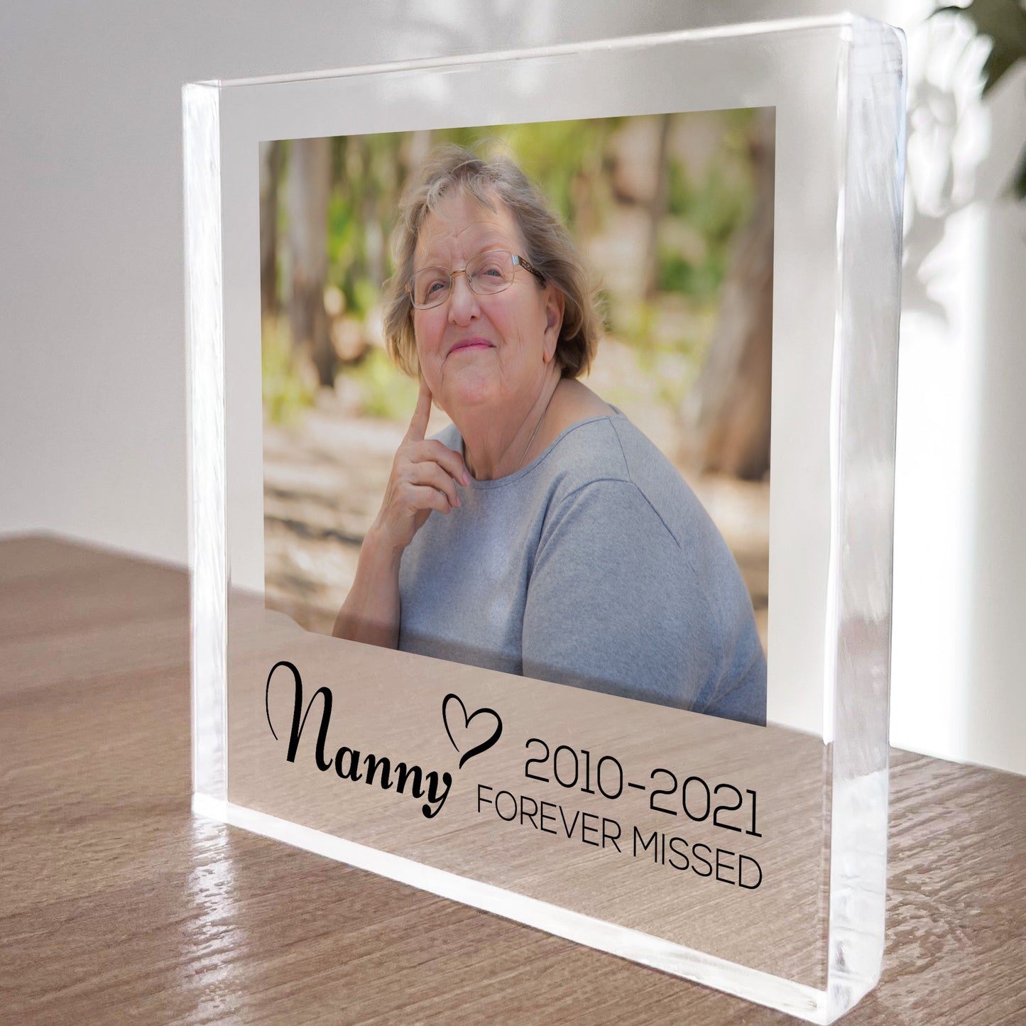 Personalised Memorial Plaque For Mum Dad Nan Nanny Granny