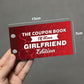 Girlfriend Coupon Book Romantic Idea Valentines Day Anniversary