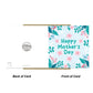 Mothers Day Card and Wooden Heart Bundle Mothers Day Card