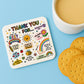 Teacher Thank You Coaster Teacher Appreciation Gift For Women