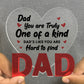 Gifts For Dad Birthday Gifts Acrylic Plaque ONE OF A KIND Dad