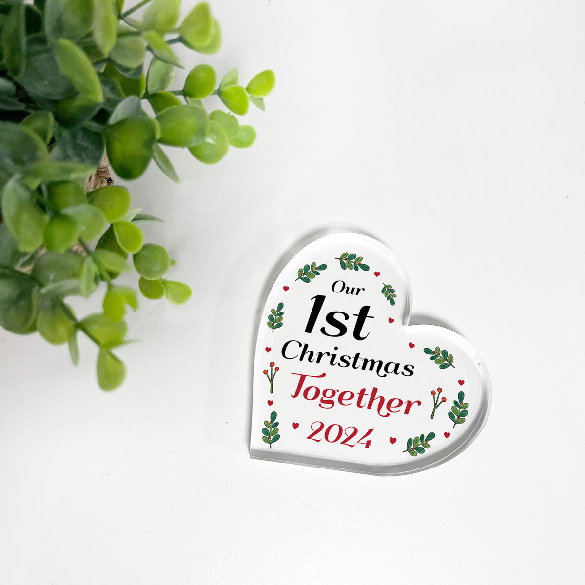 Our First Christmas Together Personalised Gift For Boyfriend