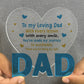 Thank You Gifts For Dad Christmas Birthday Gifts Acrylic Plaque