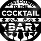 Cocktail Bar Welcome Sign Wall Mounted Home Bar Pub Sign 35x35cm