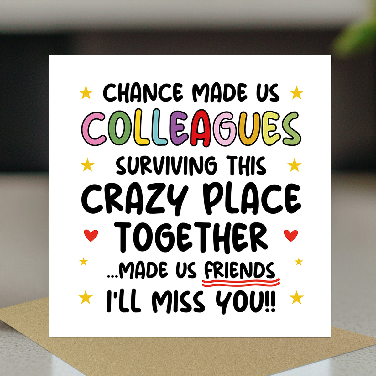 FUNNY GIFT For Colleague Plant Pot And Card Gift For Him Her