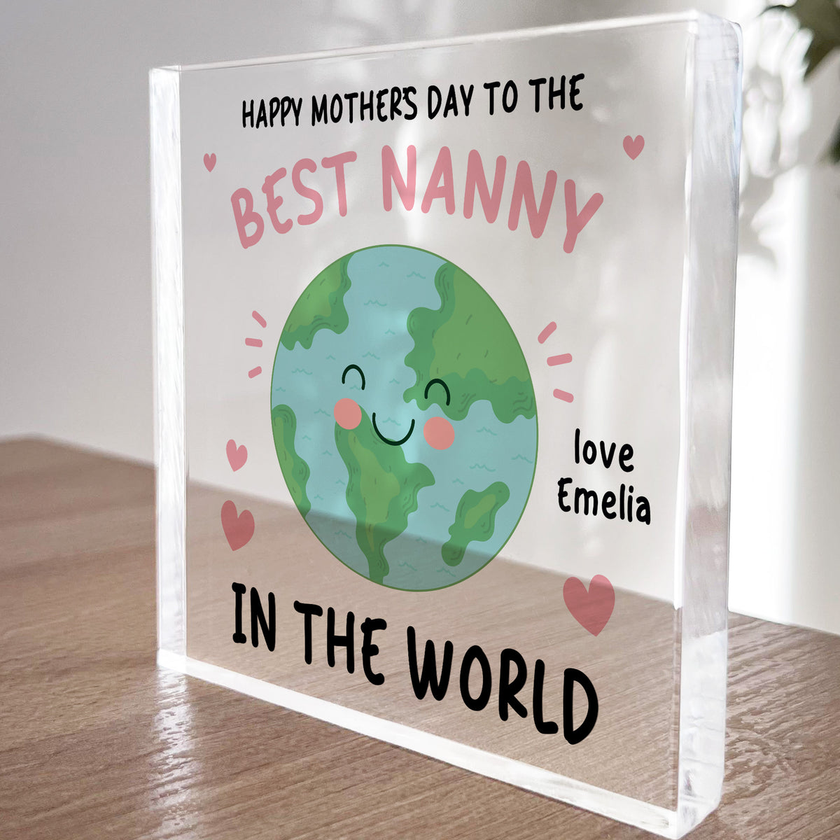 Happy Mothers Day Gift For Nanny Personalised NANNY Gift