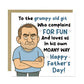 Fathers Day Funny Card Pack of 6 Novelty Father's Day Bundle